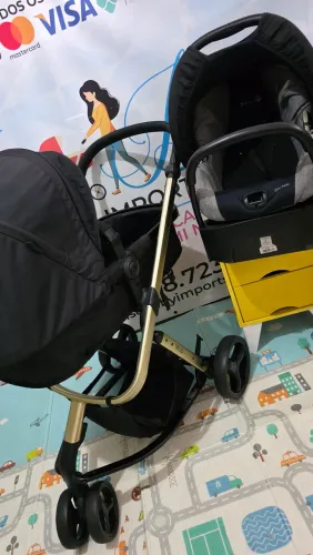 Carrinho de bebê Moisés 4 em 1 safety mobi