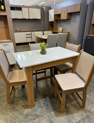 Mesa de 4 lugares mega promoção hoje