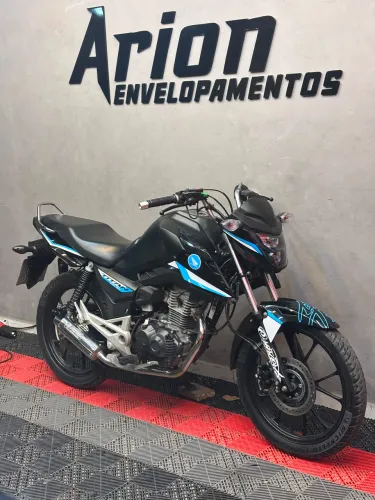 cg 160 titan 2025 ZERA projeto adesivado,por baixo ta 0 tambem