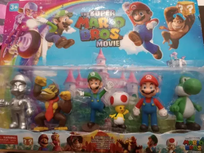 cartela turma do mario