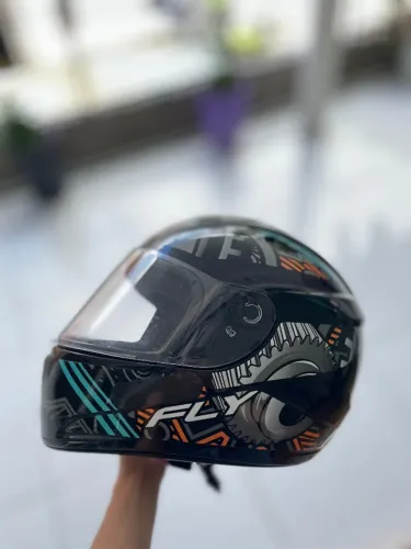 Capacete Fly F9 Motor 60 - Fechado - INMETRO - R$130