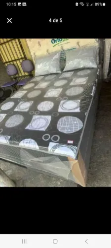 ? cama box casal promoção R$230,00