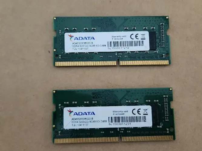 Kit Memória RAM 16GB (2x8GB) DDR4 3200MHz SO-DIMM para Notebook