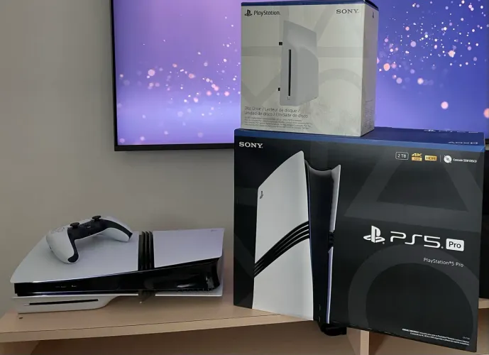 Playstation 5 Pro 2tb +leitor+nf+garantia - Leia Descrição