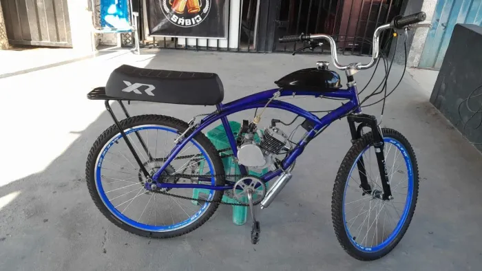Bicicleta caiçara aro 26- 80cc Azul