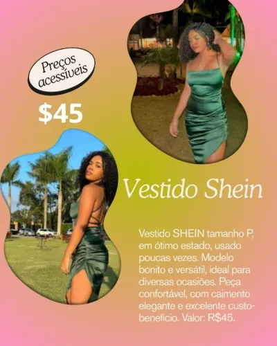Vestido Shein
