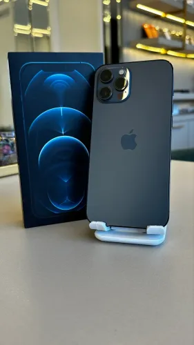 IPHONE 12 PRO MAX 256GB AZUL SEMINOVO / LOJA FÍSICA