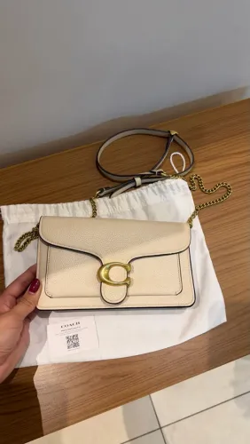 Bolsa coach chain off white original