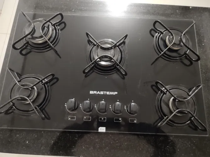 Cooktop Brastemp Ative 5 Bocas semi novo