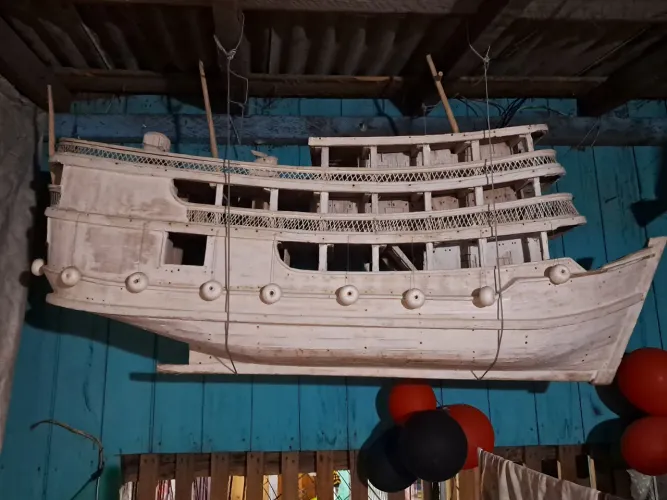 Barco de miriti