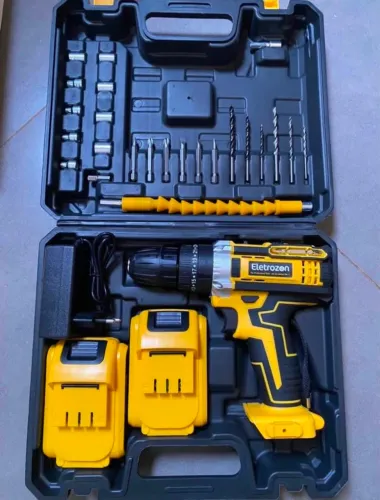 Furadeira/Parafusadeira 21V 2 Baterias
