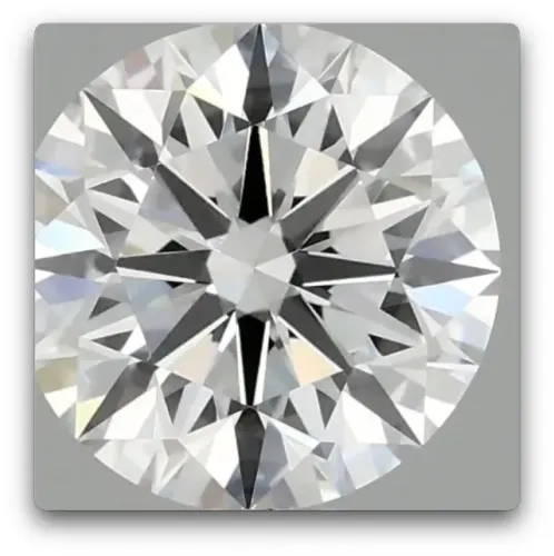 DIAMANTE CERTIFICADO DE 2,01 QUILATES, LAPIDAÇÃO BRILHANTE REDONDA