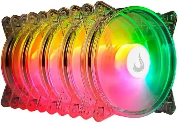 Kit fan crystal 5x ventoinha