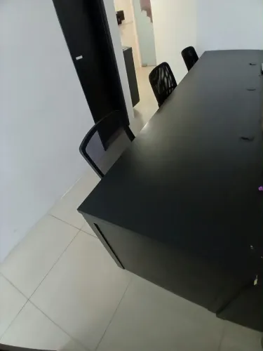 Mesa 2,85 metros Preta 