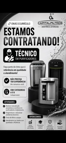 Técnico em purificadores
