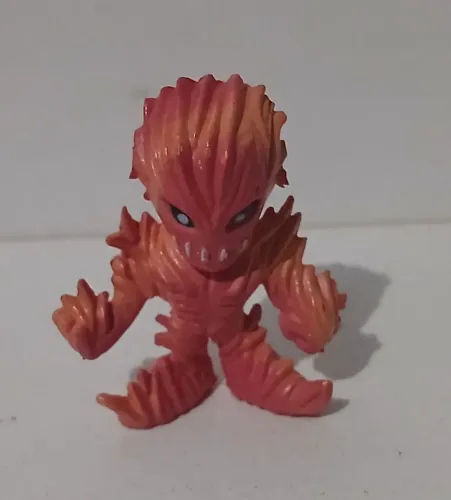 BONECO MINIATURA DIGIMON MERAMON FOGO
