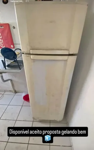Vendo geladeira , cama