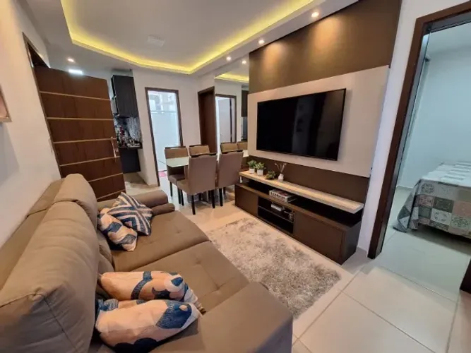 Apartamento mobiliado para locação no Dom Residence - Alto Boa Vista - 2 quartos