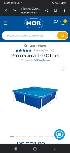 PISCINA DESMONTÁVEL