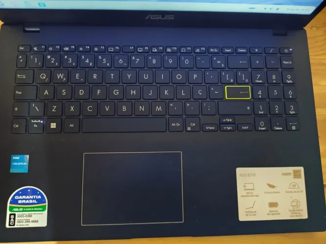 Notebook Asus Vivobook 15 E510
