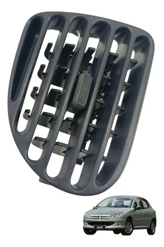 Difusor Ar Peugeot 206 Central Esquerdo