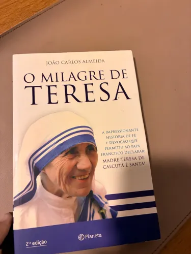 Livro: O Milagre de Teresa - Autor João Carlos Almeida - Editora Planeja 