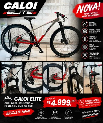 Vendo caloi elite aluminio