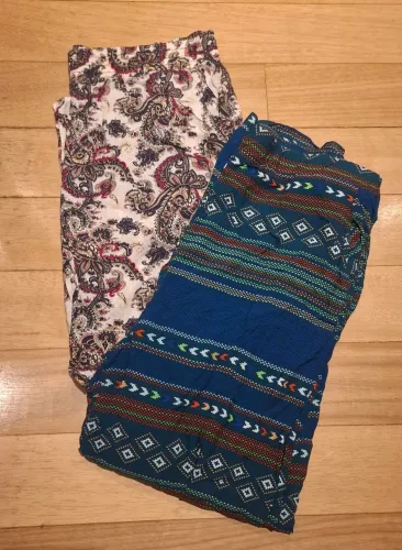Kit com duas calças viscose - GG