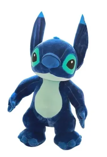 Stitch de Pelucia ET Azul Pelúcia Lilo E Stitch 100cm Antialérgico