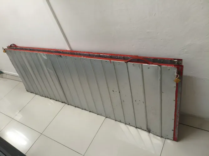 Chapas galvanizadas usadas
