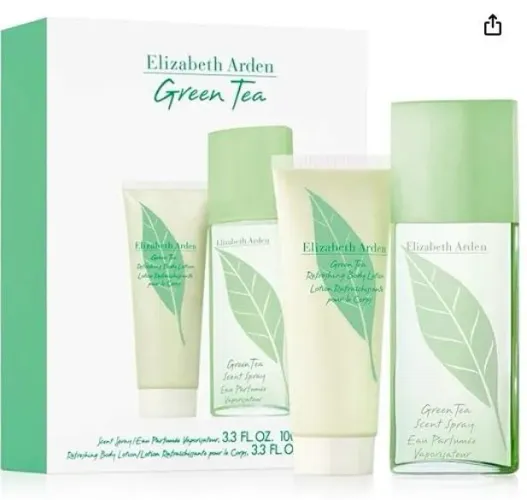 Kit Elizabeth Arden Green Tea - Scent Spray 100 ml + Body Lotion 100 ml - Novo