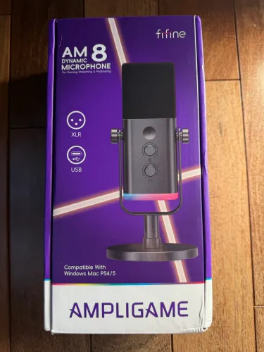 Microfone Fifine Ampligame AM8 *NOVO*