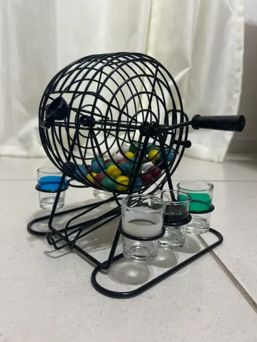 Roleta de Bingo com Shot