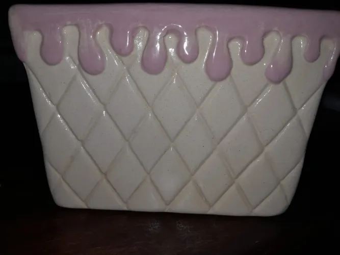 Porta sorvete em louça