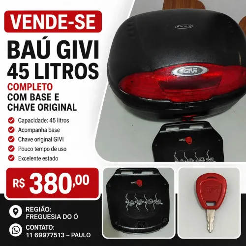 Baú de moto