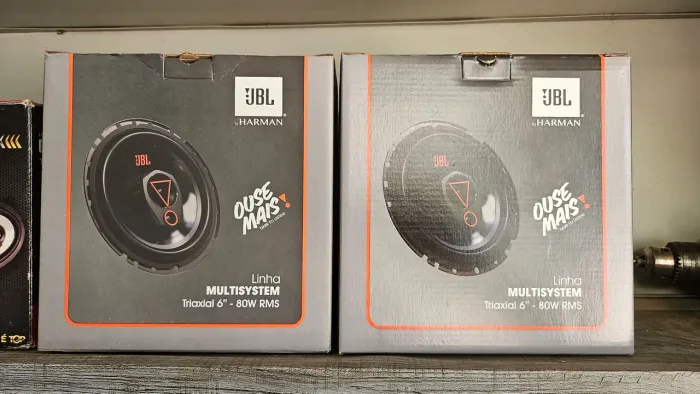 PAR DE JBL Multisystem Triaxial de 6 Polegadas<br><br>Triaxial de 6 polegadas.