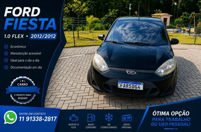 Ford Fiesta 1.0 8V Flex/class 1.0 8V Flex 5P 2012