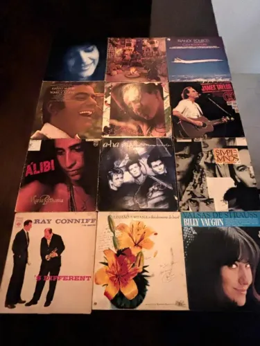 Disco de vinil Lote de 12 Discos diversos
