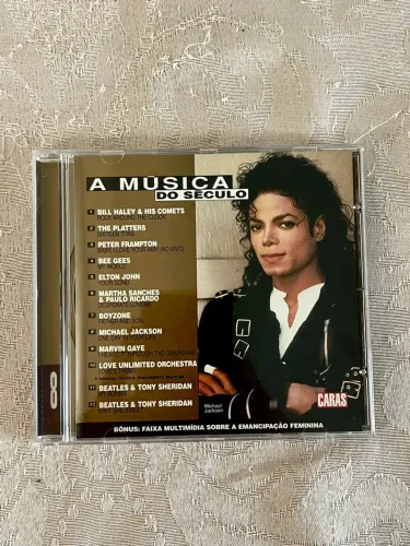 CD Vol 8 - A música do século - Capa Michael Jackson