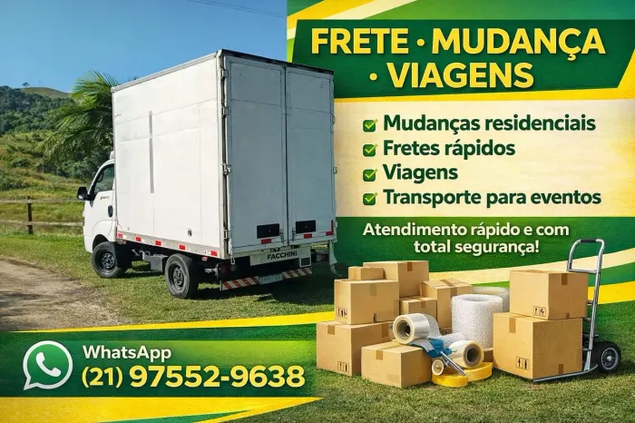 ?# FRETE MUDANÇA VIAGEM #?