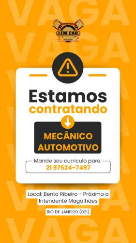 MECANICO - BENTO RIBEIRO