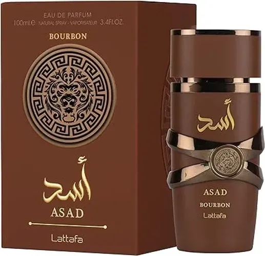 Perfume Árabe Lattafa Asad Bourbon - ORIGINAL IMPORDADO de DUBAI - 100ML