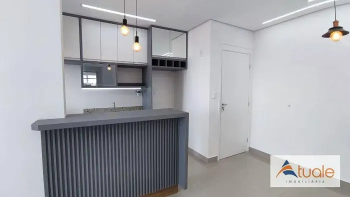 Apartamento com 2 dormitórios para alugar, 57 m² por R$ 2.554,00/mês - Condomínio Parque D