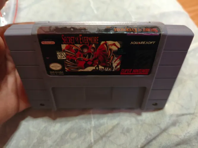 Secret Of Evermore Original Super Nintendo 