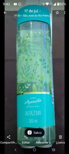 Kit com 3 Aquavibes body Splash Avon 300ml