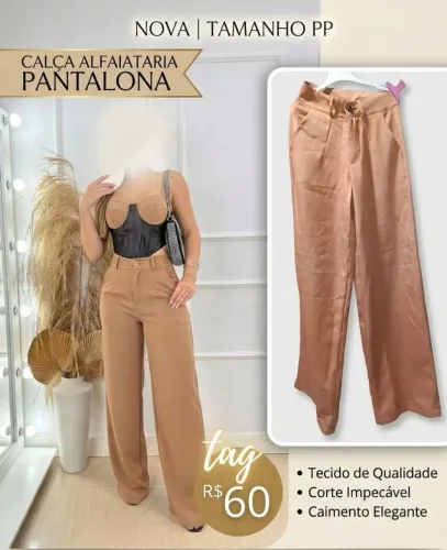 Calça pantalona