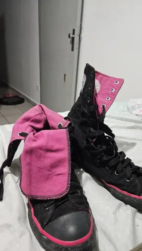 Tênis All Star Preto Cano Alto