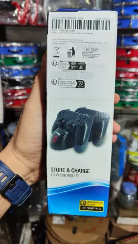 Suporte e estação de carregamento para controles ps4