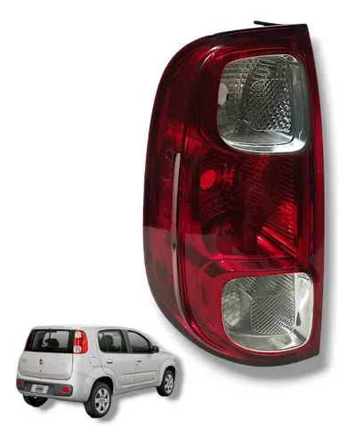 Lanterna Traseira Fiat Uno Vivace 2010 A 2015 Esquerdo Esquerdo/motorista Vermelho