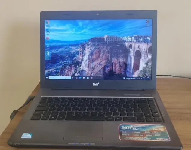 Notebook Sim+ Memória 4gb Processador Pentium B950 2. 10 GHz Ssd 128 gb